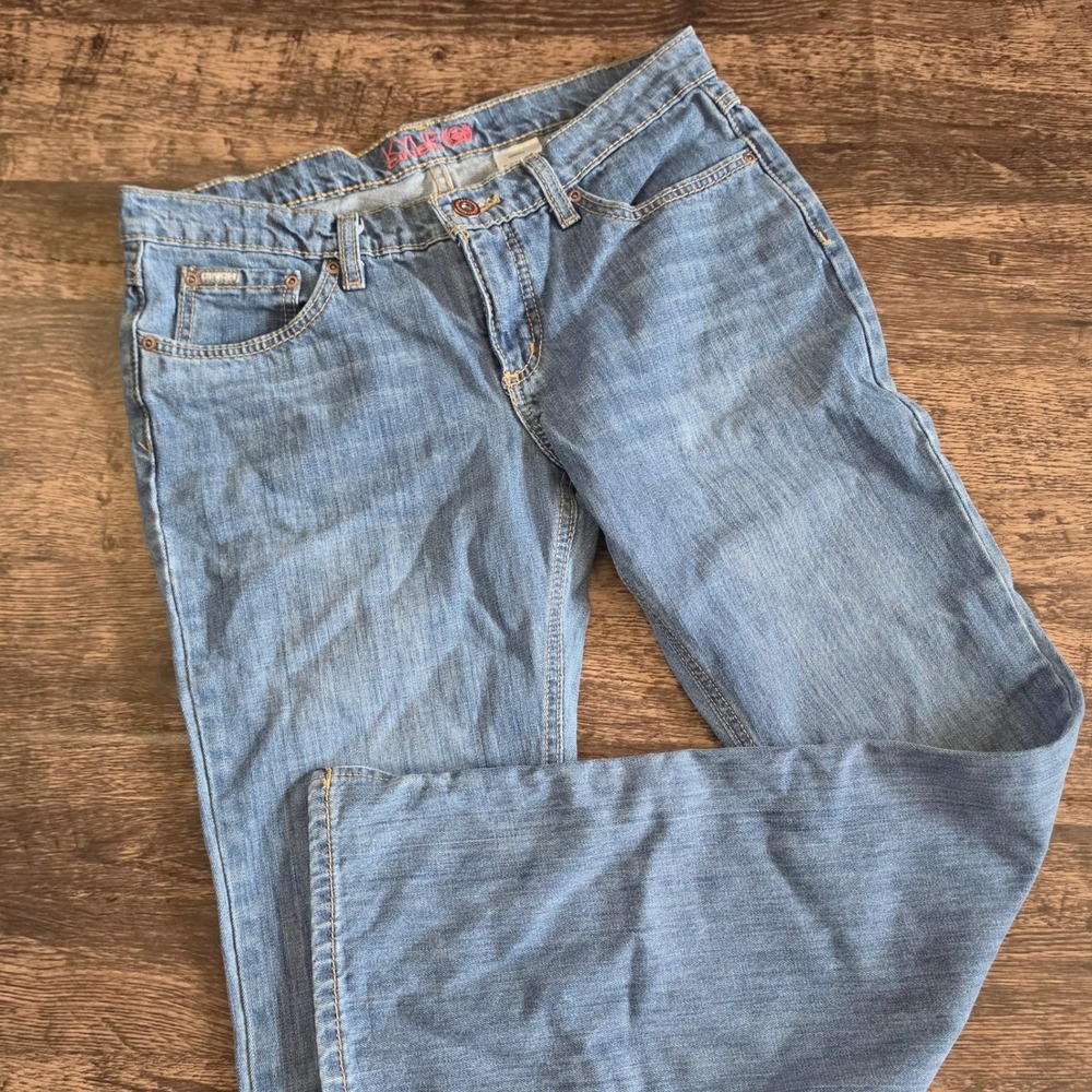 CINCH Kylie Jeans‎ Women 28/5 R Blue Medium Wash Straight Leg Western Denim